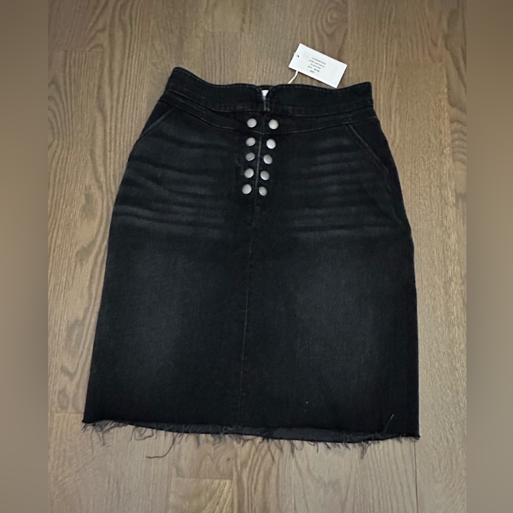 Frame High Waisted Denim Skirt Size 26